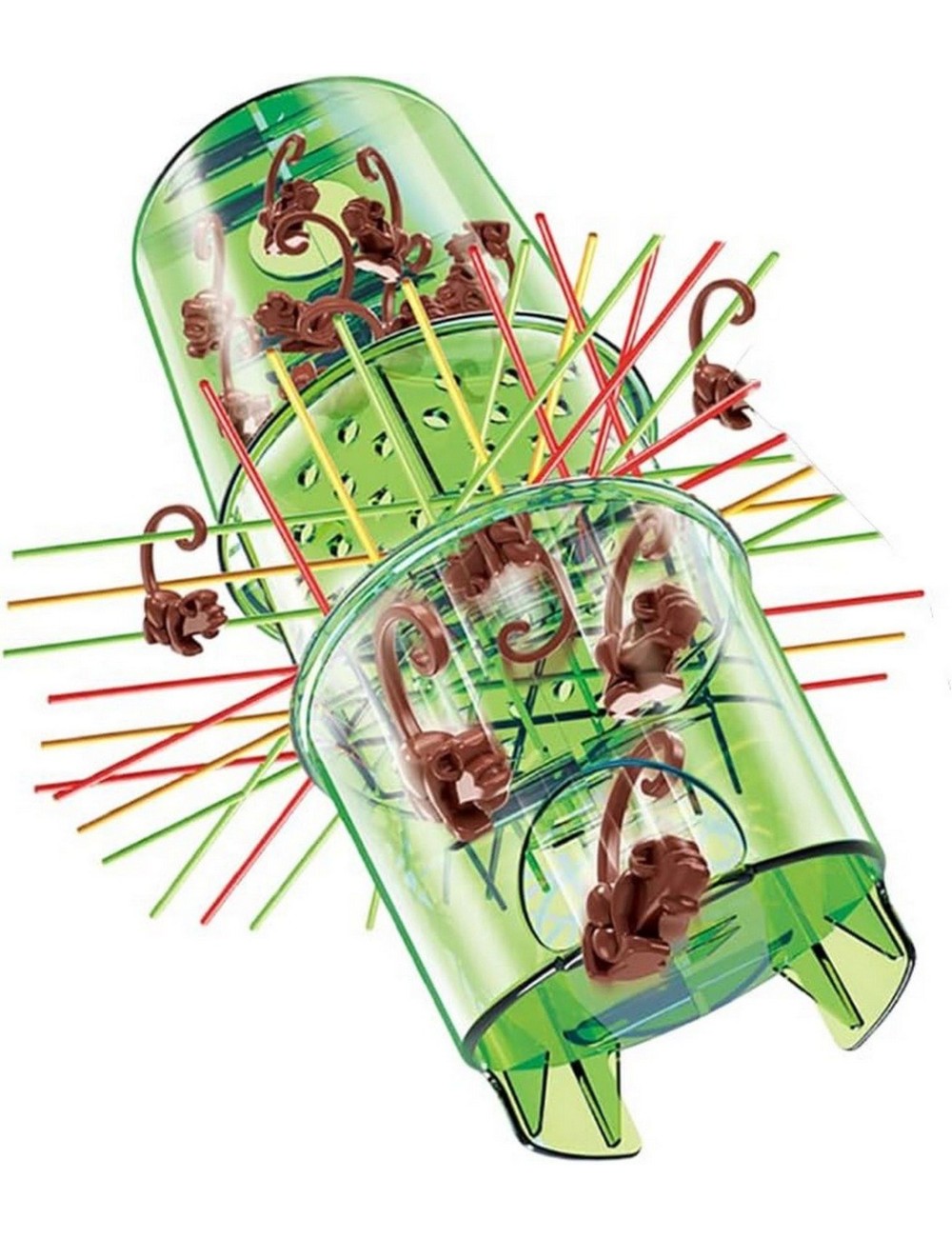 Jenga Mono Agilidad Destreza Juego Mesa Estrategia