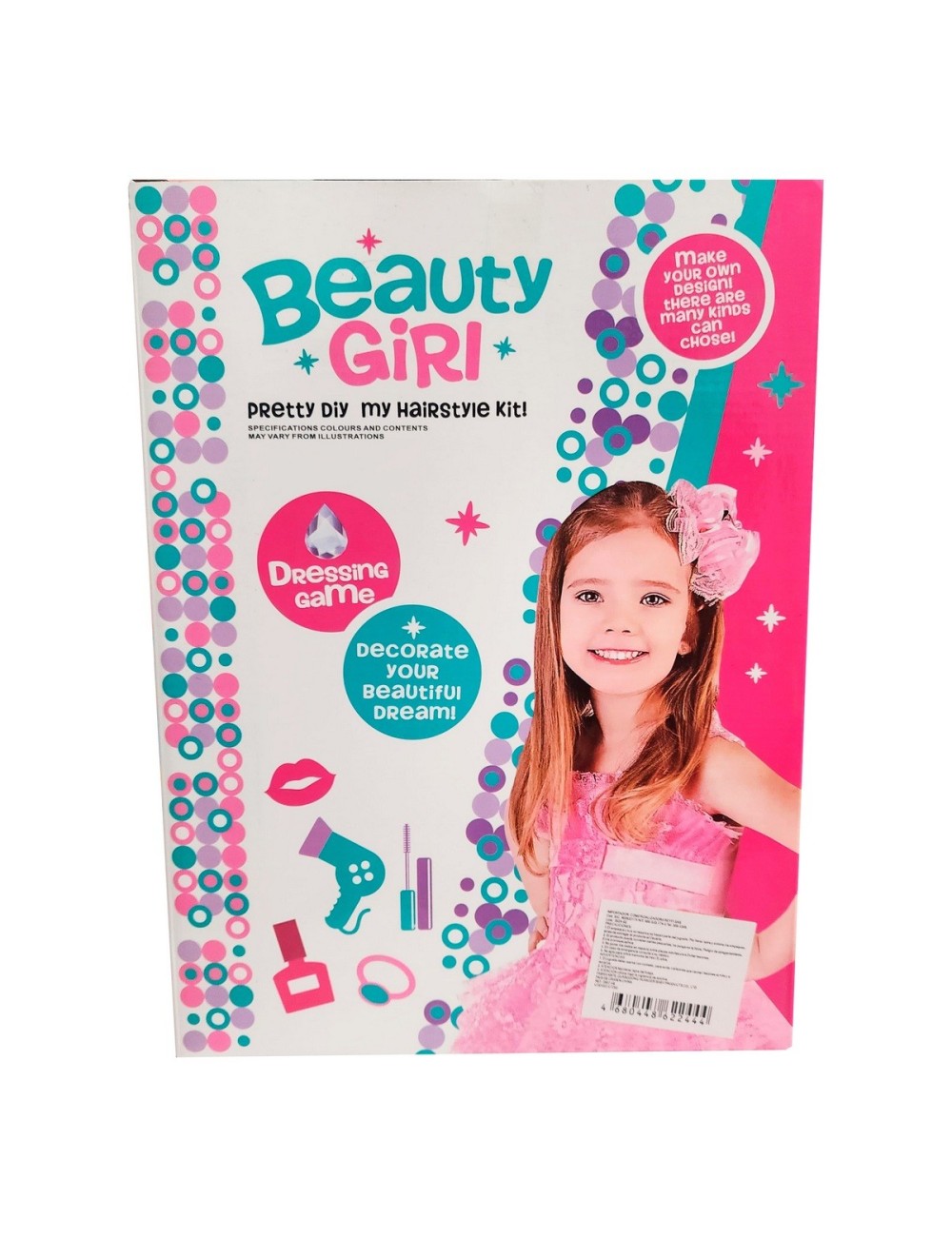 Juego Kit De Belleza Para Niñas Accesorios Juguetes Plancha