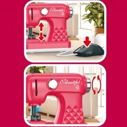 Maquina De Coser Para Niña De Juguete Mouse + Baterias