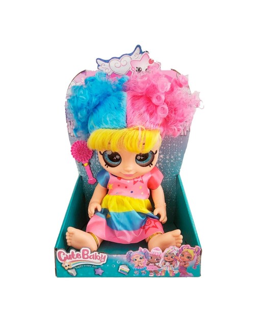 Muñeca Ojos Expresivos Bebe Con Sonidos Juguete Niñas