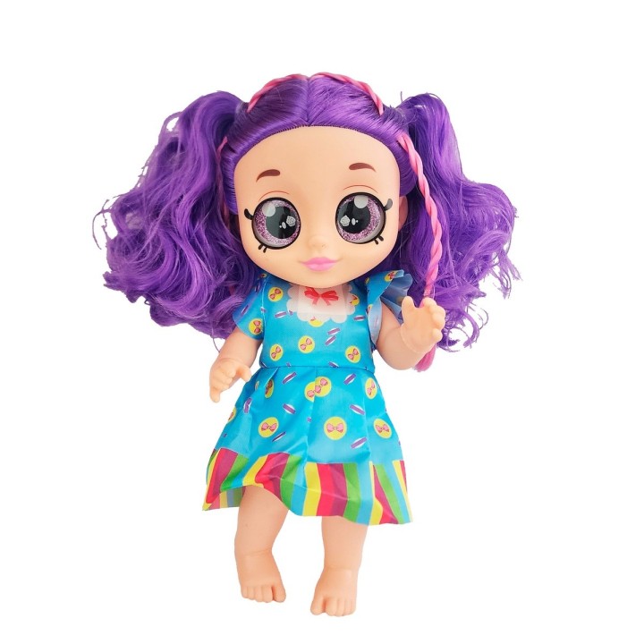 Muñeca Ojos Expresivos Bebe Con Sonidos Juguete Niñas