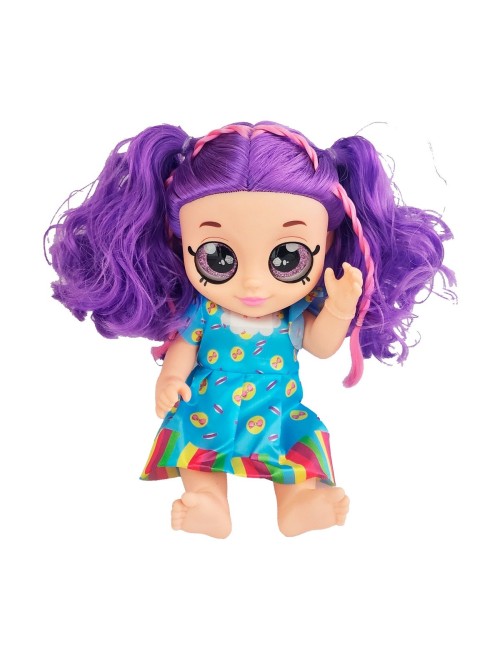 Muñeca Ojos Expresivos Bebe Con Sonidos Juguete Niñas