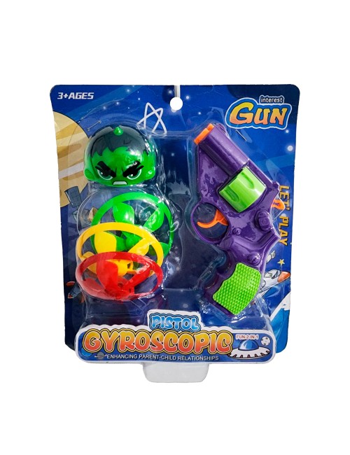 Pistola Lanza Tazos Juguete Hulk Niño Interactivo