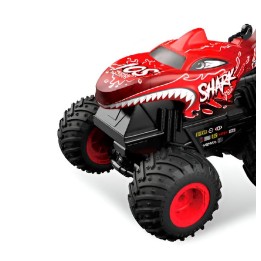 Carro Monster Tiburon Coleccionable Juguete Niños