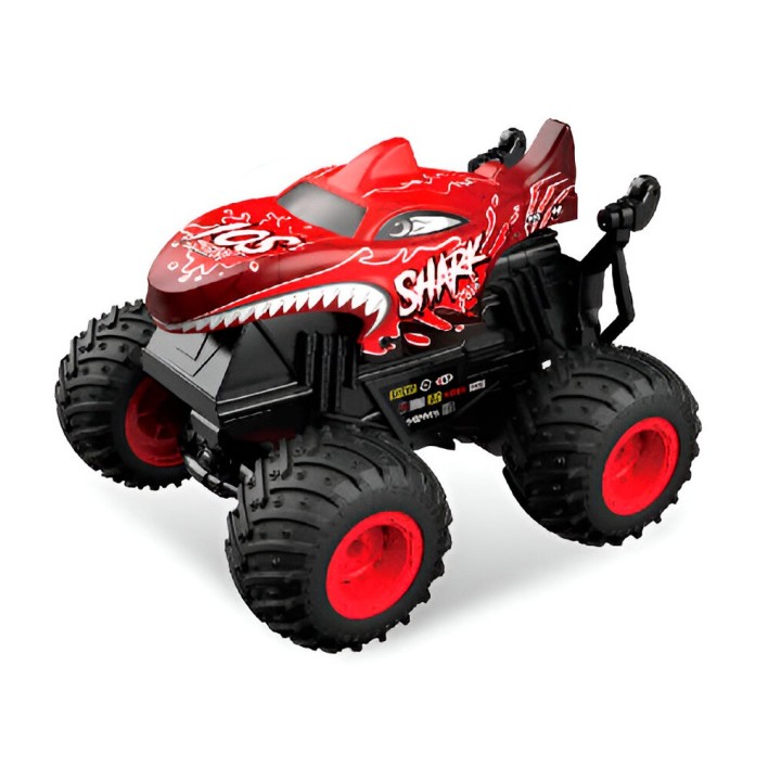 Carro Monster Tiburon Coleccionable Juguete Niños