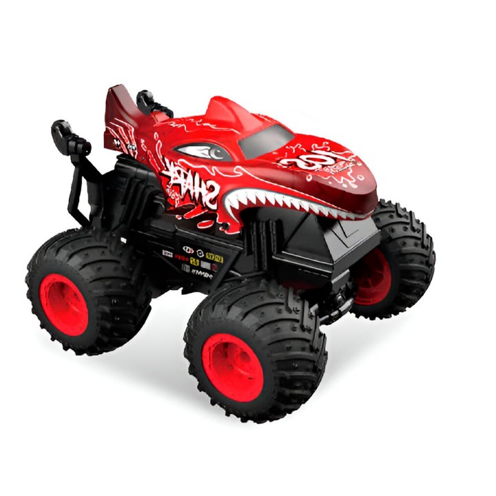 Carro Monster Tiburon Coleccionable Juguete Niños