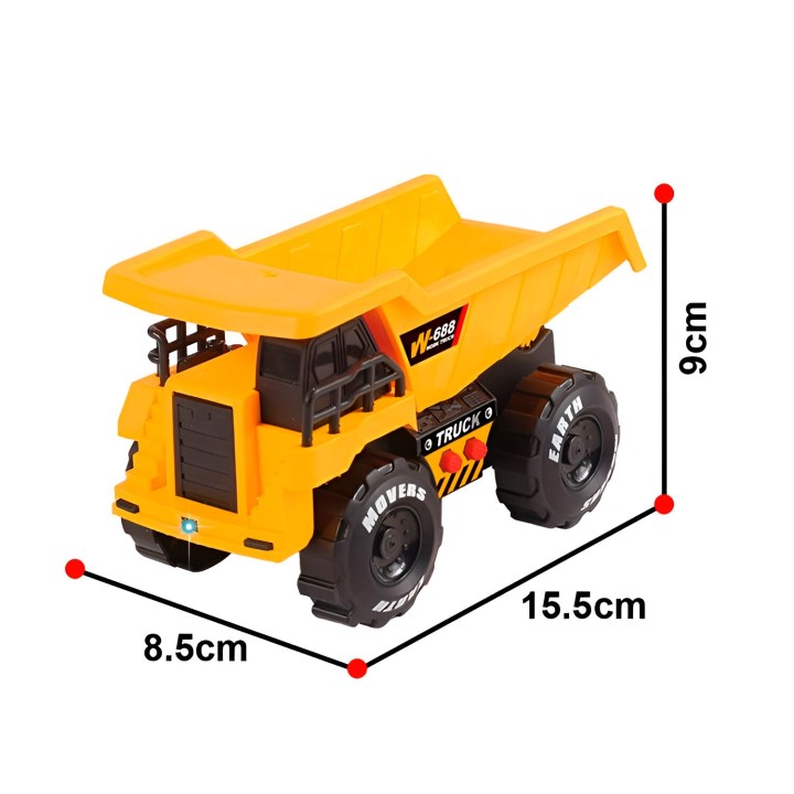 Carro Vehiculo Volqueta Construccion Sonido Juguete