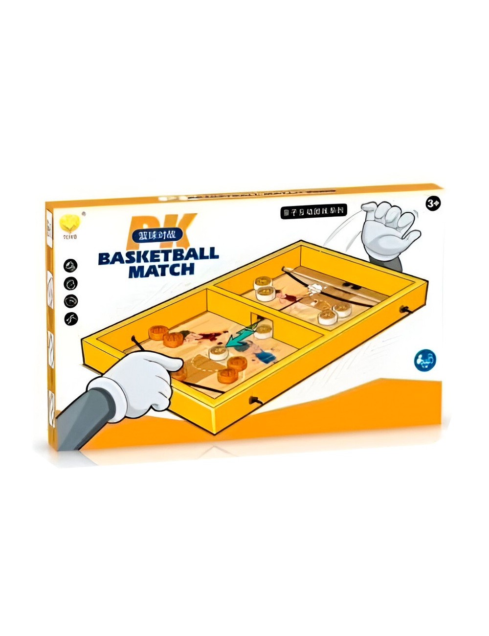 Juego De Mesa Baloncesto Basquet Tablero Portátil Niños