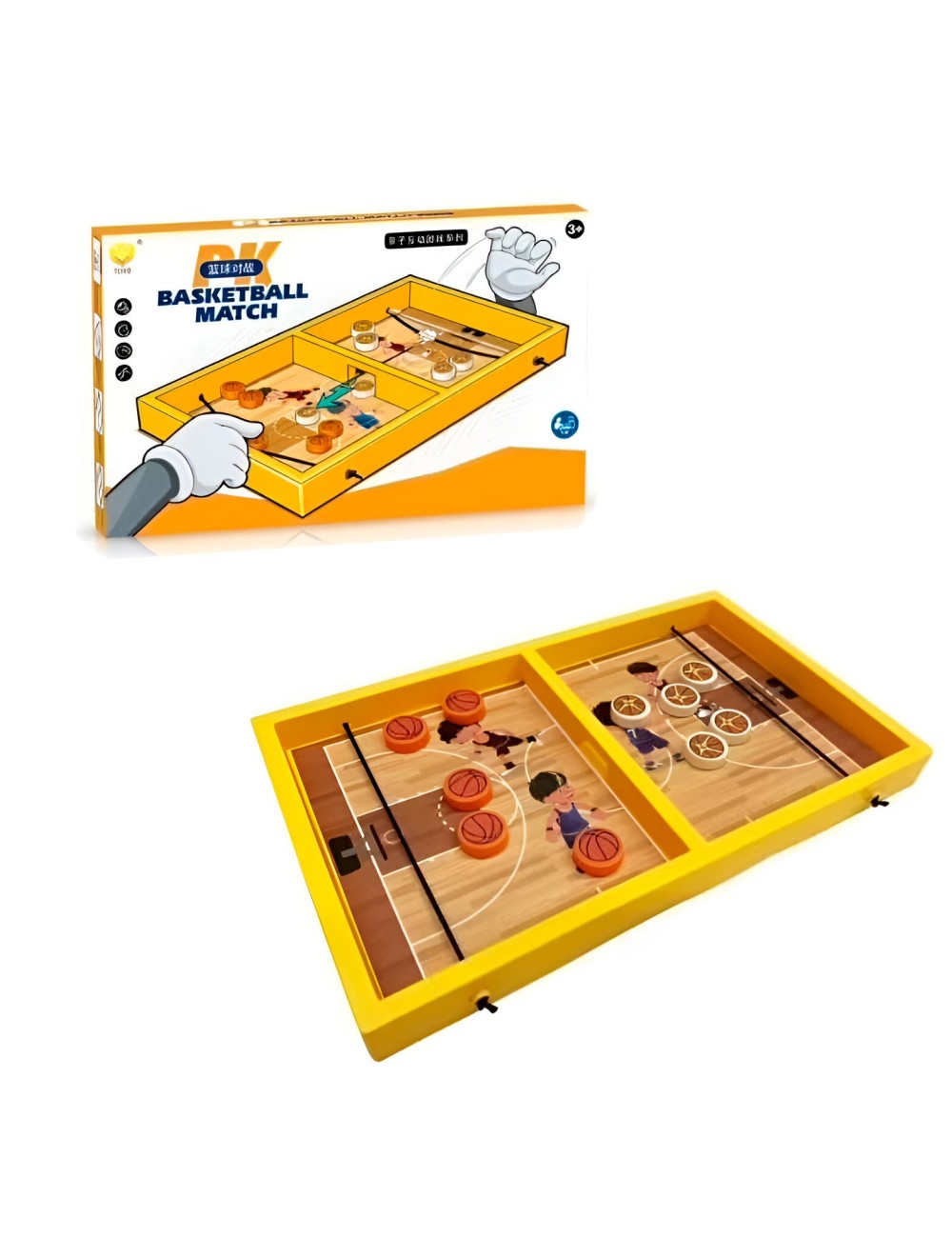 Juego De Mesa Baloncesto Basquet Tablero Portátil Niños