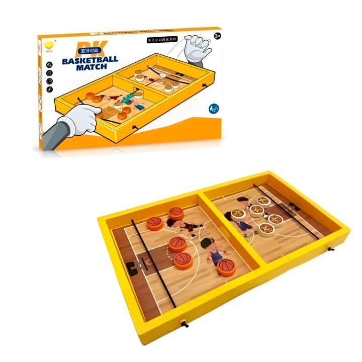Juego De Mesa Baloncesto Basquet Tablero Portátil Niños