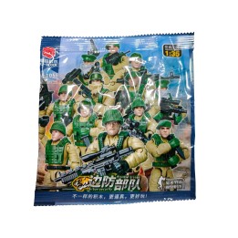 Soldados Militar Con Accesorio Sorpresa Juguete Niños X 1 Un