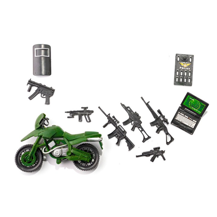 Soldados Militar Combo Juguete Niños Set Accesorios Rol
