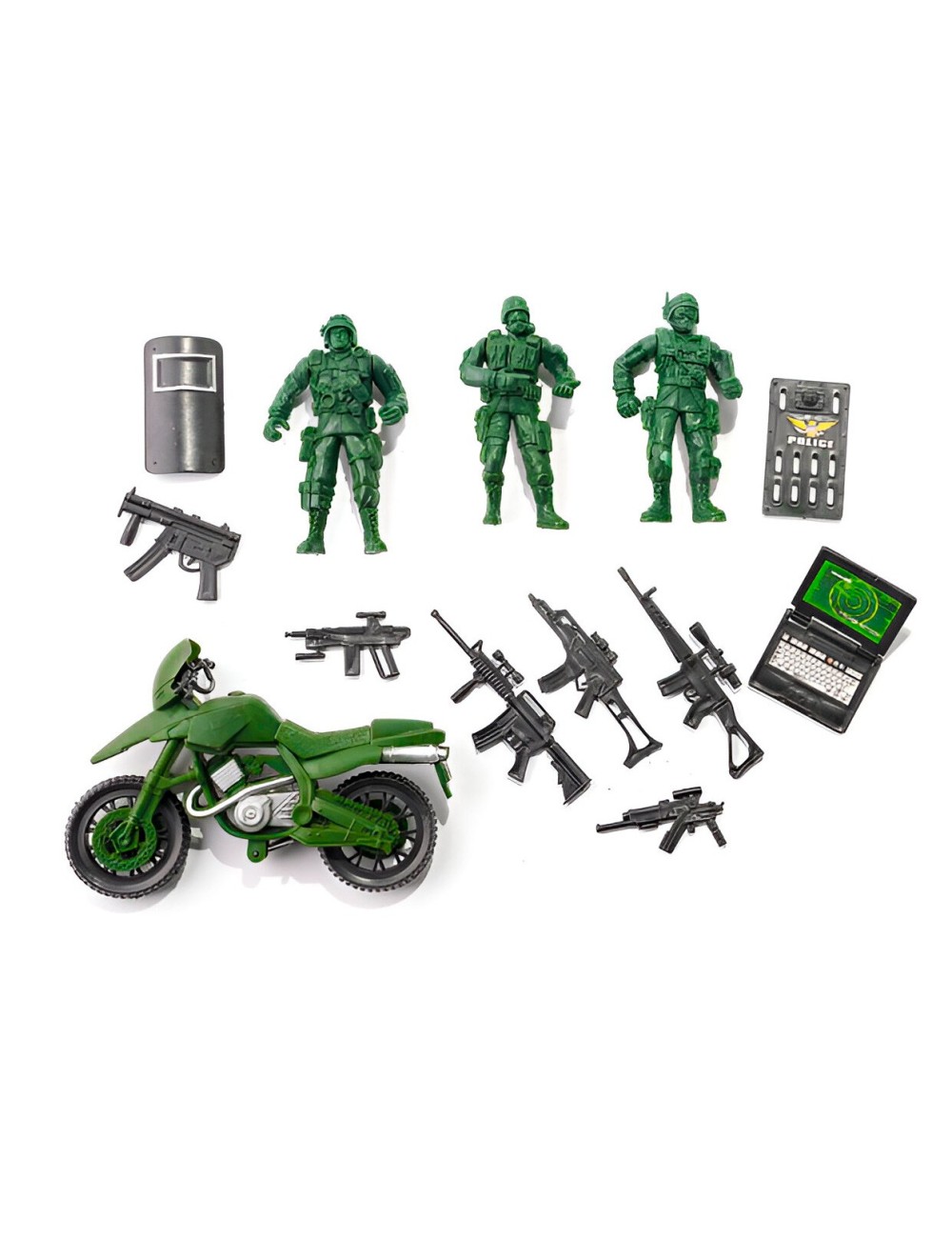 Soldados Militar Combo Juguete Niños Set Accesorios Rol