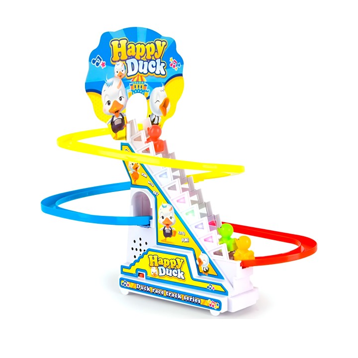 Pista Pato Duck Montaña Rusa Juguete Niños + Baterias