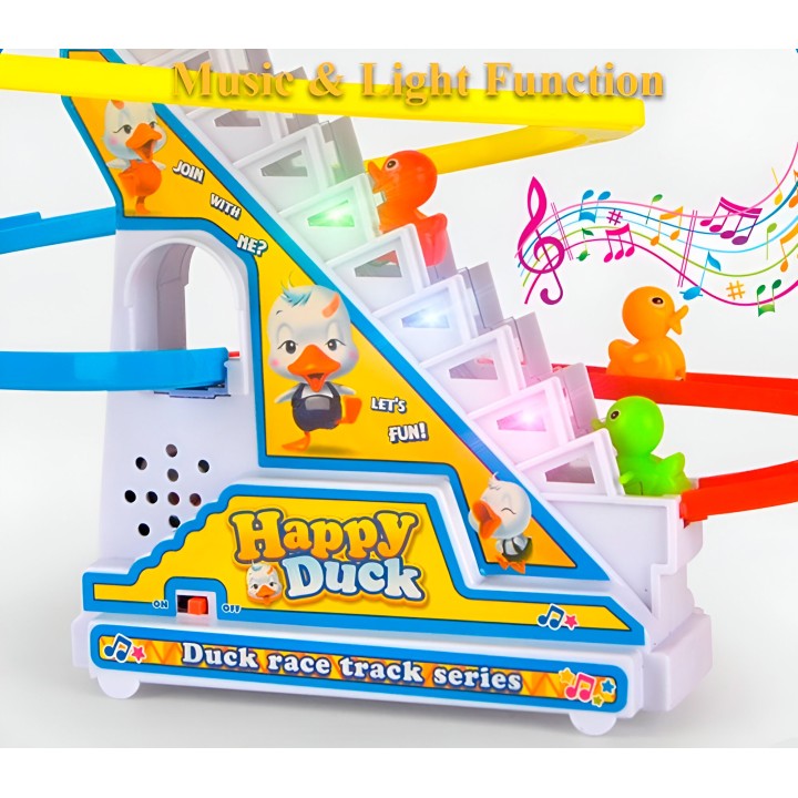 Pista Pato Duck Montaña Rusa Juguete Niños + Baterias