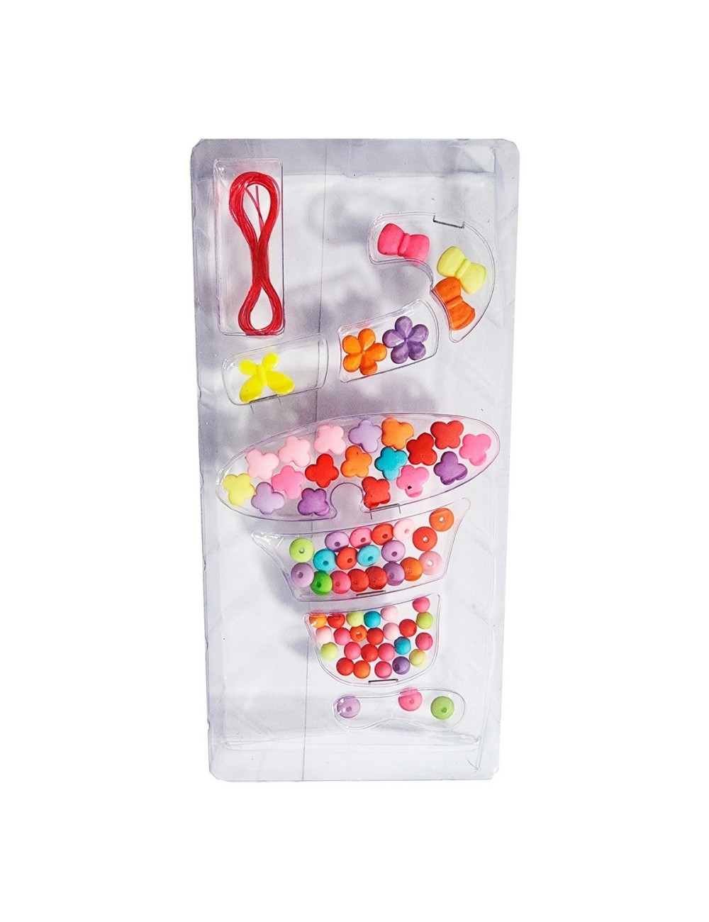 Set Kit Hacer Pulseras Collares Niña Style Pedreria Cono