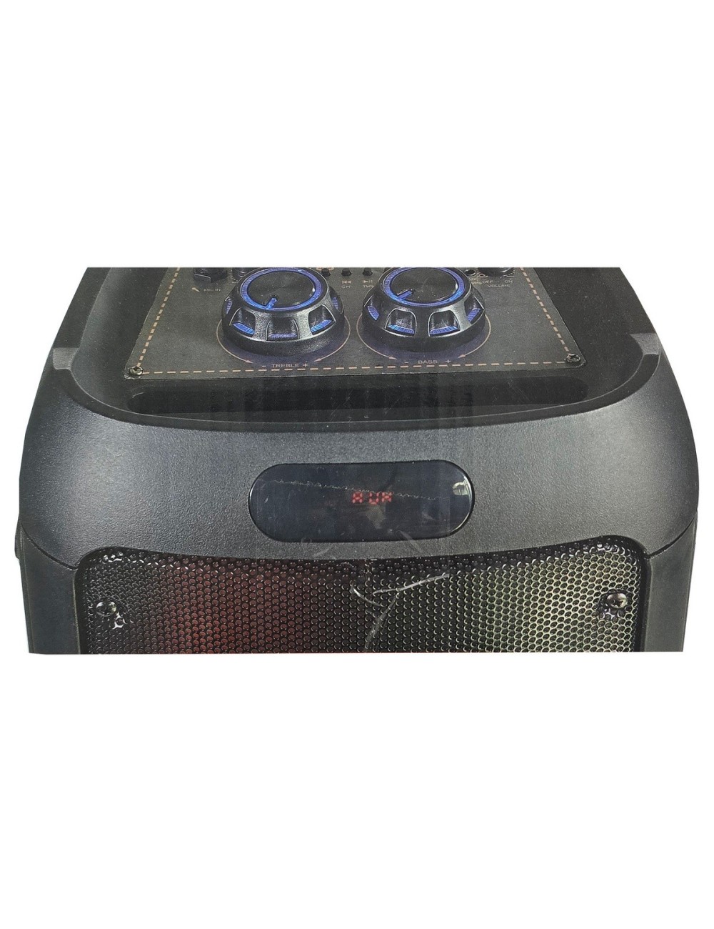 Cabina De Sonido Recargable Bluetooth Aux Parlante Luces