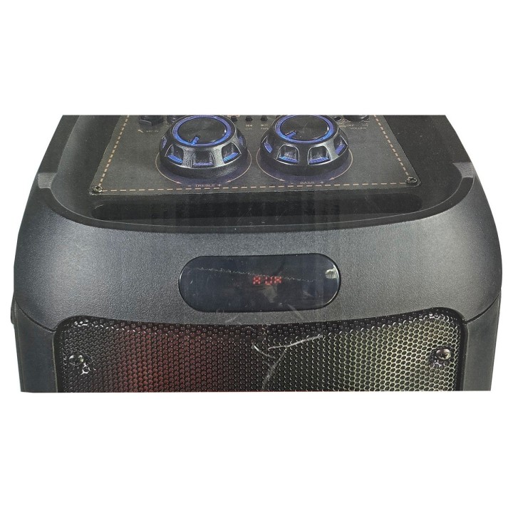 Cabina De Sonido Recargable Bluetooth Aux Parlante Luces