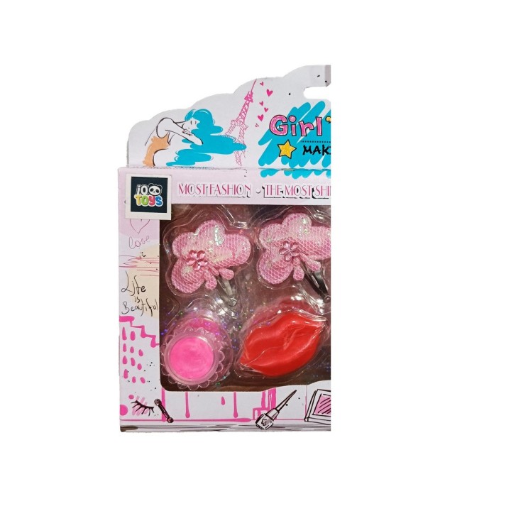 Kit De Maquillaje Para Niñas Juguete Princesas Mariposa