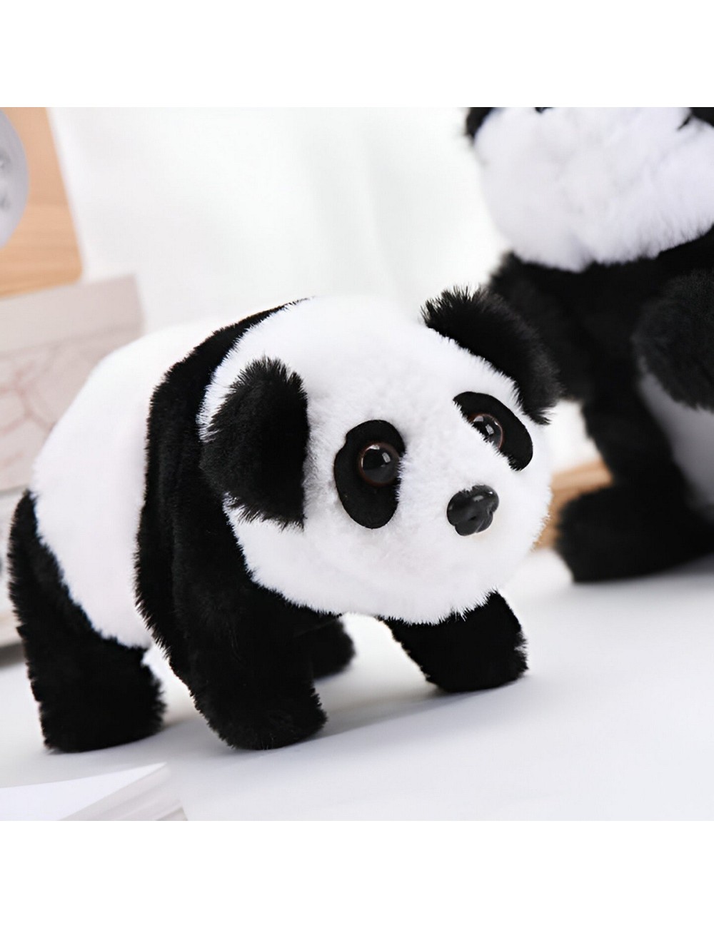 Robot Oso Panda Mascota Sonido Movimiento + Baterias