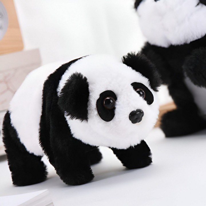 Robot Oso Panda Mascota Sonido Movimiento + Baterias