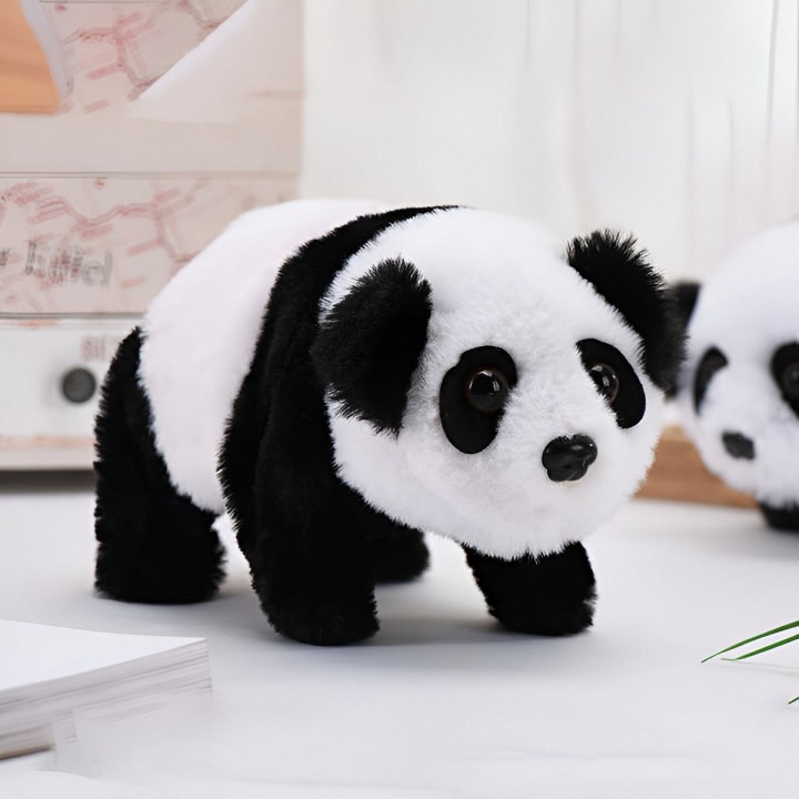 Robot Oso Panda Mascota Sonido Movimiento + Baterias