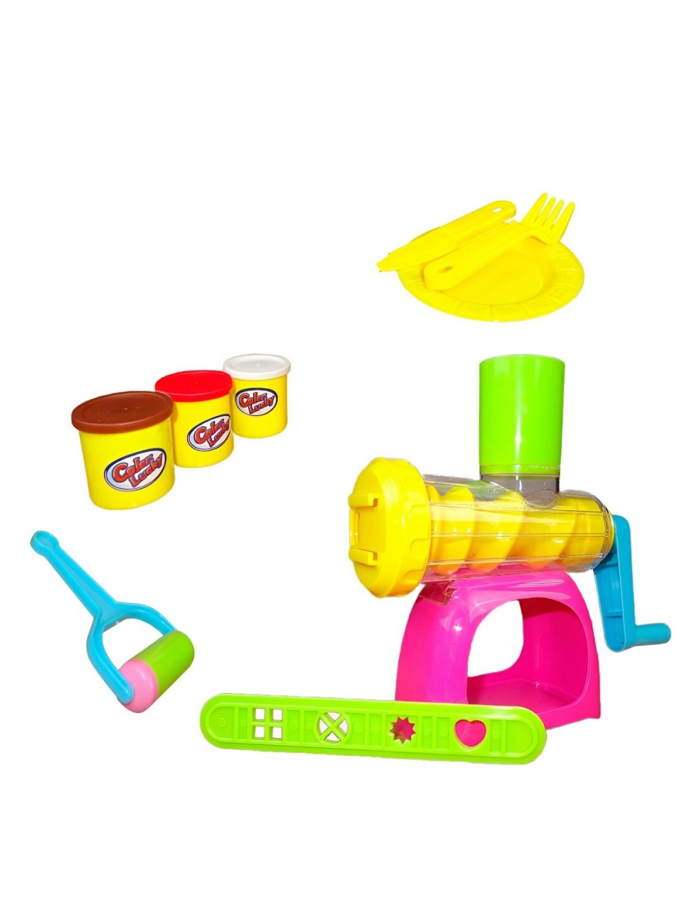 Set / Kit Fabrica De Helados Postres Plastilina Juguete Niño