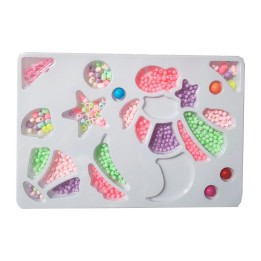 Set Kit Para Hacer Pulseras Niña Style Sirena Multicolor