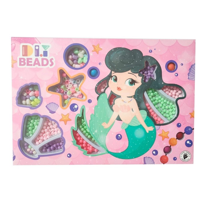 Set Kit Para Hacer Pulseras Niña Style Sirena Multicolor