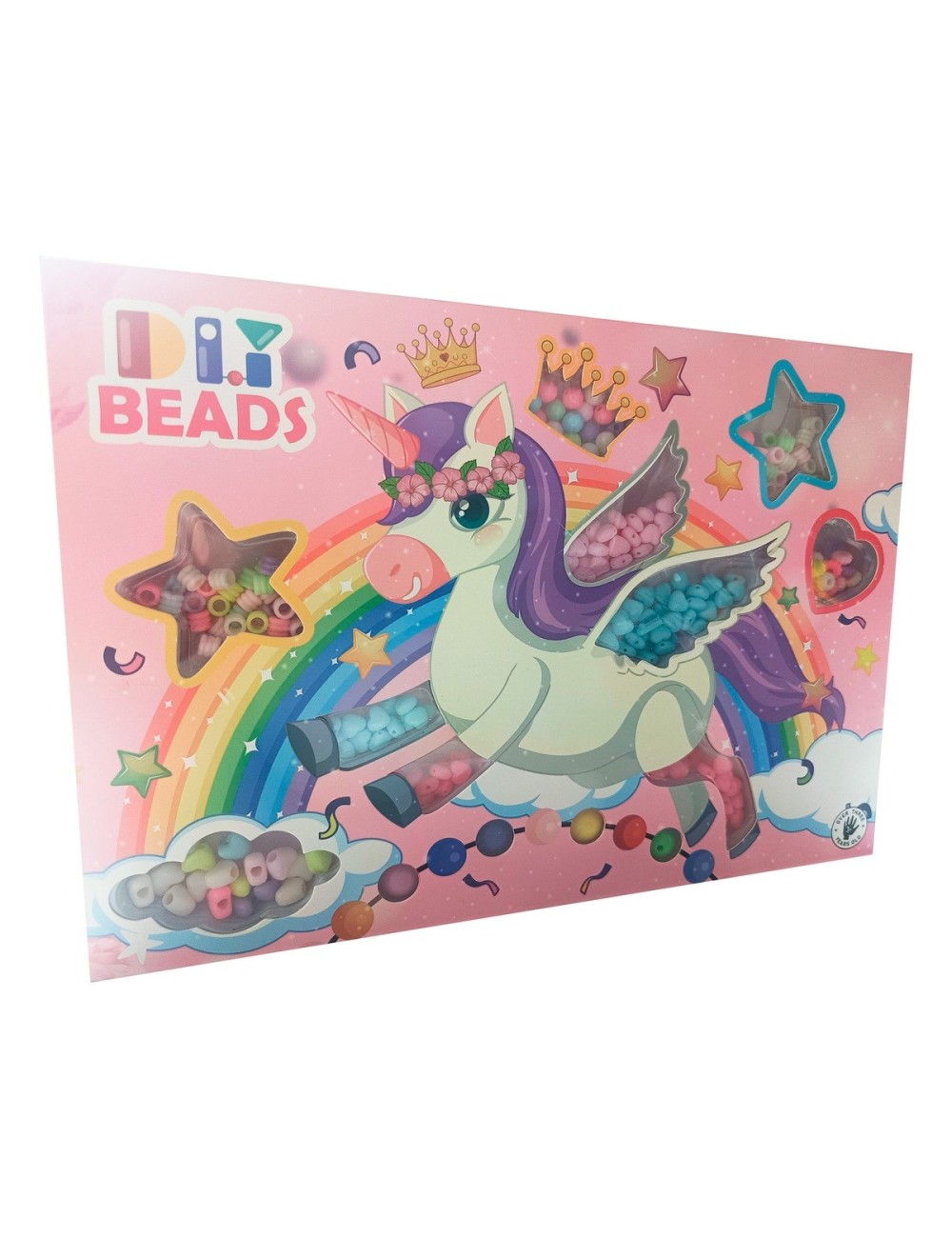 Set Kit Para Hacer Pulseras Niña Style Unicornio Multicolor