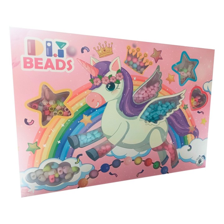 Set Kit Para Hacer Pulseras Niña Style Unicornio Multicolor