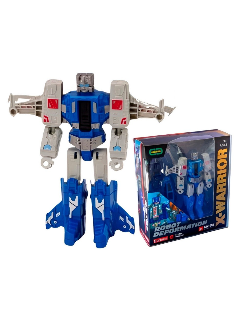 Figura Transformers Avion Robot Coleccionable Transformable