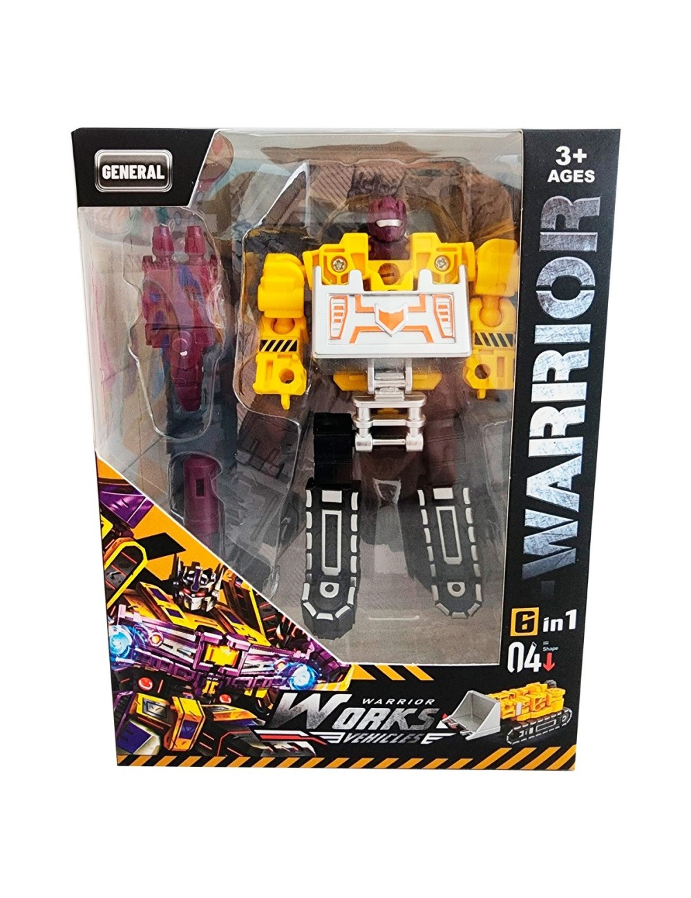 Figura Transformers Carro Robot Coleccionable Transformable