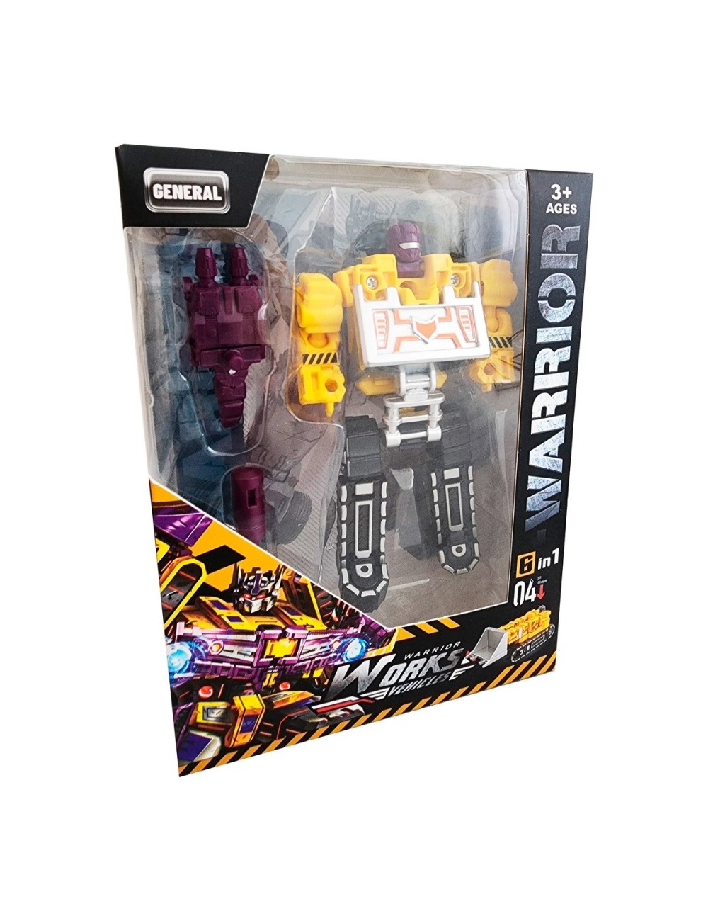 Figura Transformers Carro Robot Coleccionable Transformable