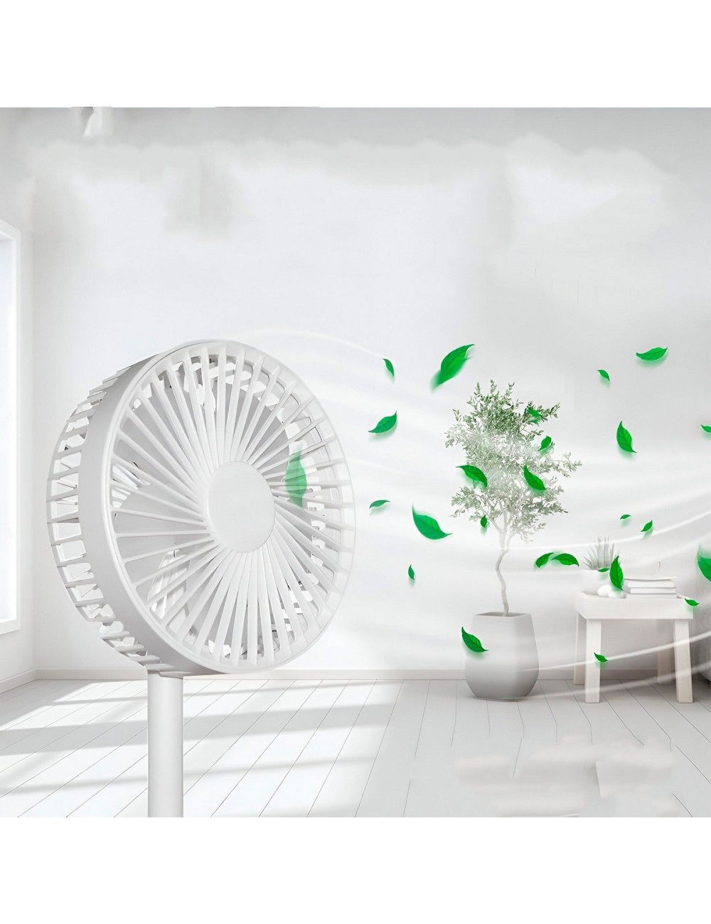 Ventilador Abanico Electrico Plegable Recargable Portatil