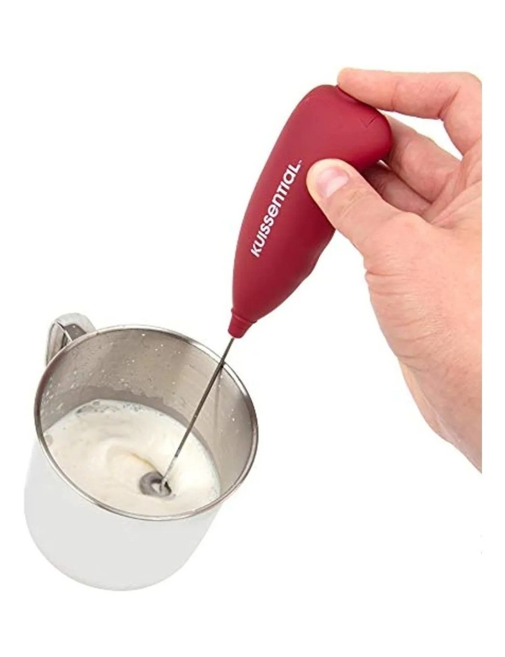 Batidor Eléctrico Portátil Mezclador Espuma Café Leche Huevo