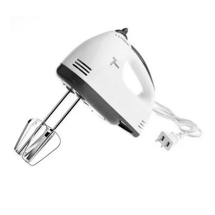 Batidora Mano He-133 260 W 7 Velocidades Acero Inoxidable