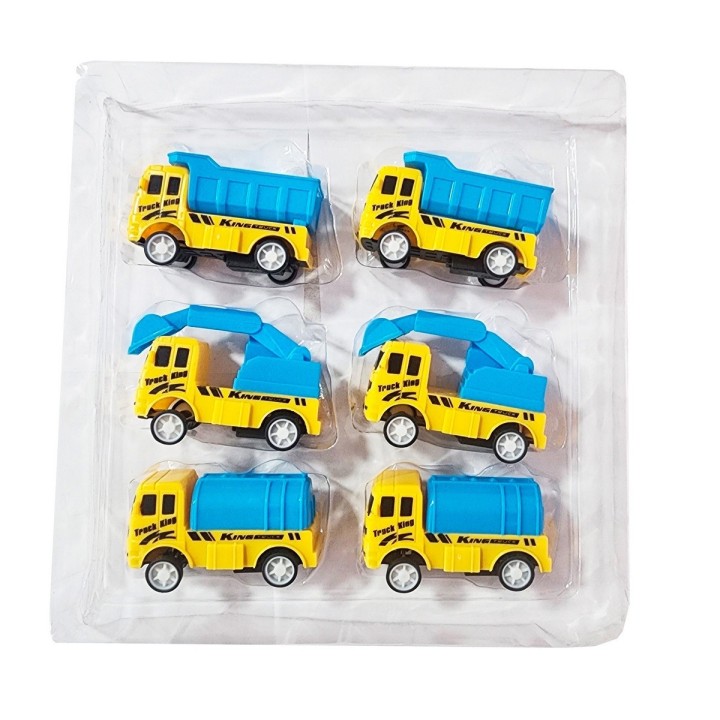 Camiones Vehiculos De Construccion De Cuerda Juguete Niño