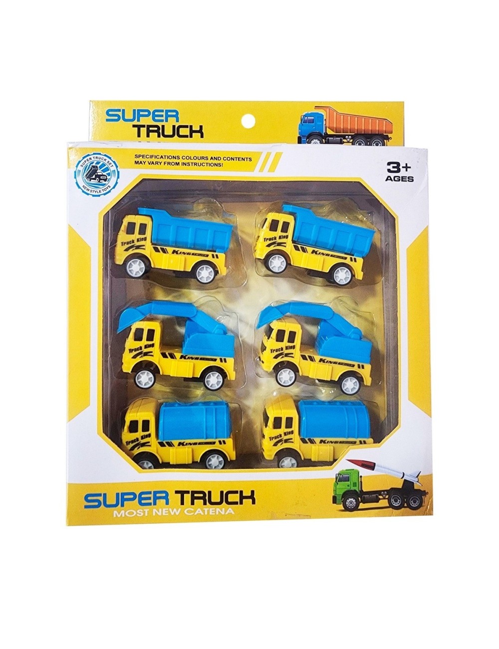 Camiones Vehiculos De Construccion De Cuerda Juguete Niño