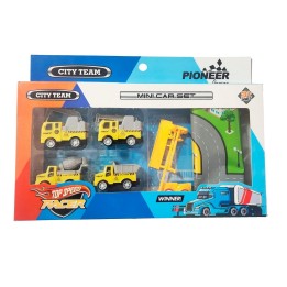 Camiones De Construccion De Cuerda Tapete Accesorios Juguete