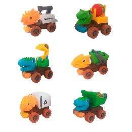 Carro Camion Construccion Dinosaurio Armable Juguete Niño