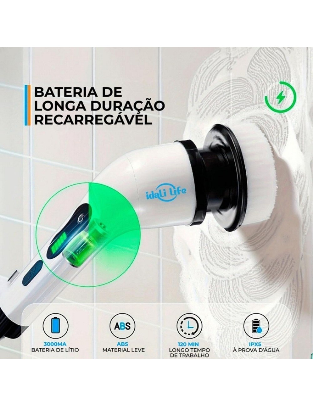 Cepillo 9 En 1 Limpieza Rapidas