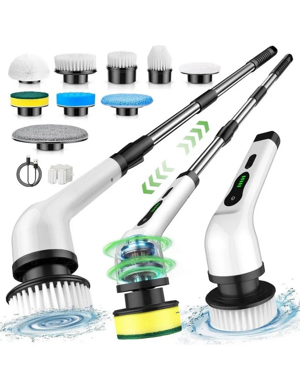 Cepillo 9 En 1 Limpieza Rapidas