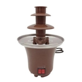 Fuente Chocolate 3 Niveles Fondue Fountain Color Marrón 110v