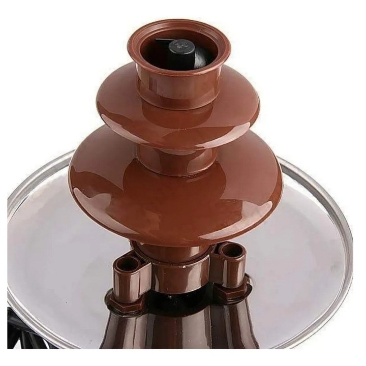 Fuente Chocolate 3 Niveles Fondue Fountain Color Marrón 110v