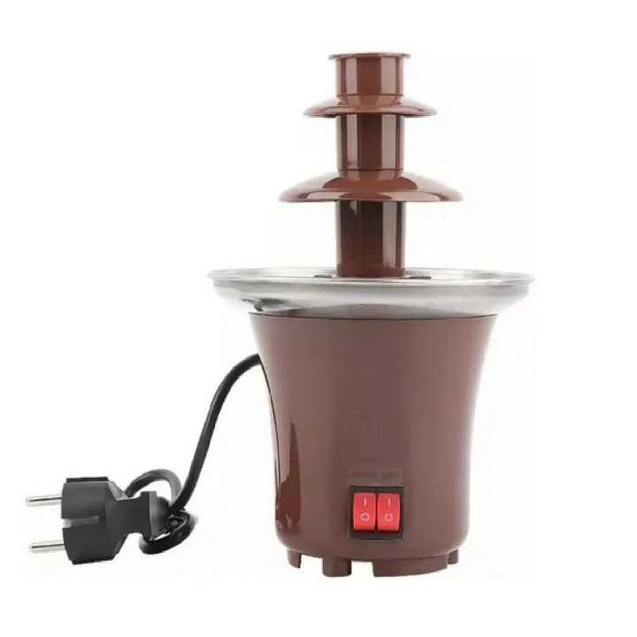 Fuente Chocolate 3 Niveles Fondue Fountain Color Marrón 110v