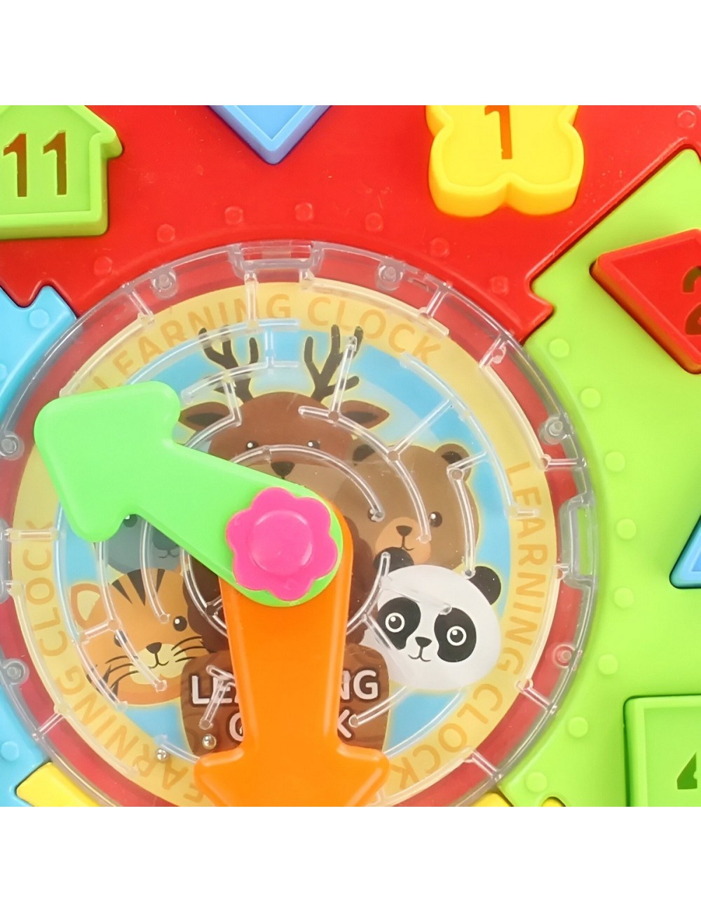 Laberinto Reloj Juego De Encastre Interactivo Didactico Niño