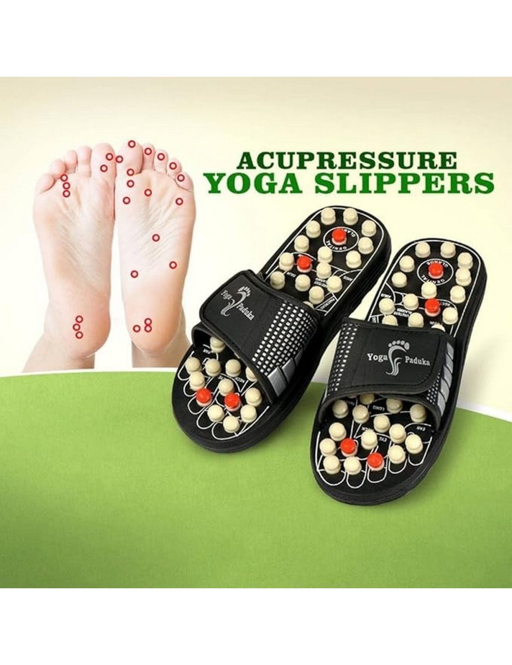 Masajeador Pies Acupuntura Puntos Chancla Zapato Sandalia