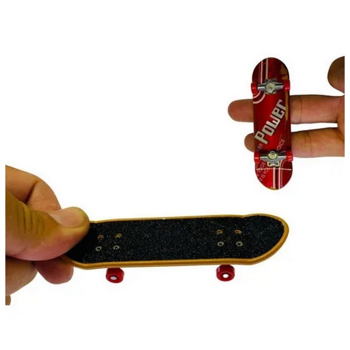 Patineta Dedos Personalizable Mini Coleccion Juguete Niños