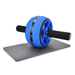 Rueda Abdominal Rodillo Grueso Tipo Barril Gym + Tapete